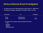 Serious Adverse Event