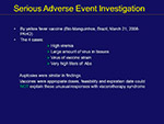  Serious Adverse Event 