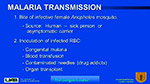 Malaria transmission
