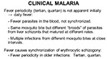 Clinical malaria