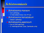 Schistosomiasis