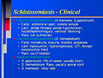 Schistosomiasis Clinical