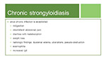 Chronic strongyloidiasis