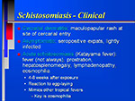 Schistosomiasis clinical