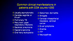 Common clinical manifestation