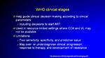 WHO clinical stages