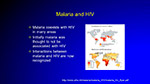 Malaria and HIV