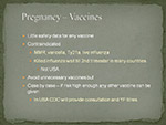 Pregnancy Vaccines