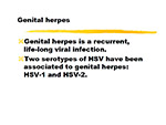 Genital herpes