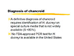 Diagnosis of chancroid