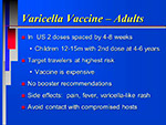 Varicella Vaccine